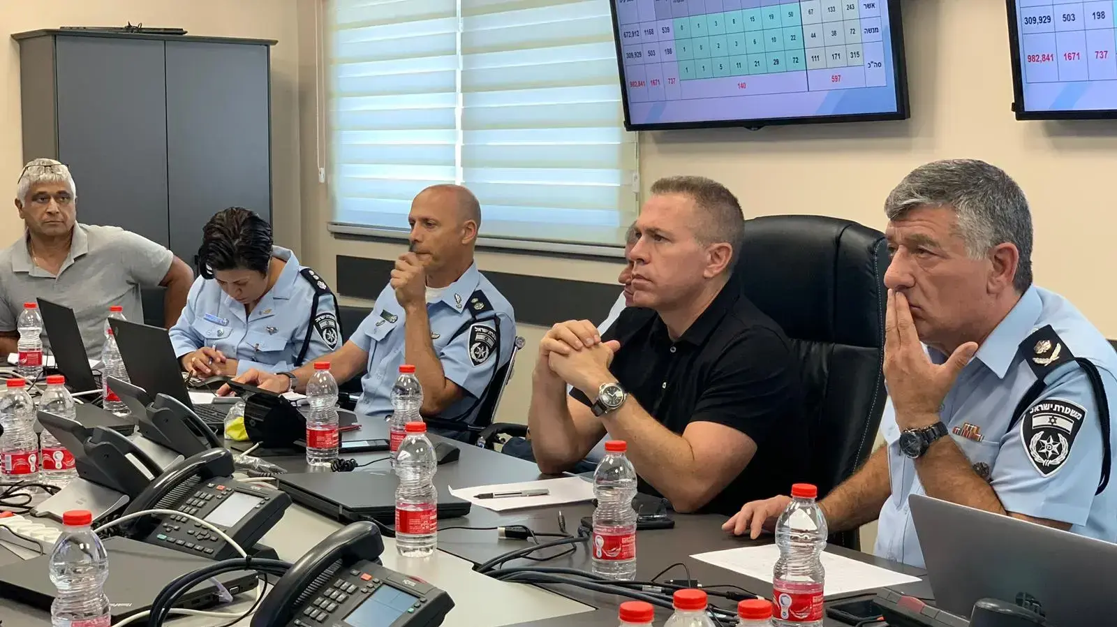 גלעד ארדן בחמ"ל משטרת מחוז חוף, בחירות כנסת 22, 17 בספטמבר 2019 גלעד ארדן בחמ"ל משטרת מחוז חוף, בחירות כנסת 22, 17 בספטמבר 2019