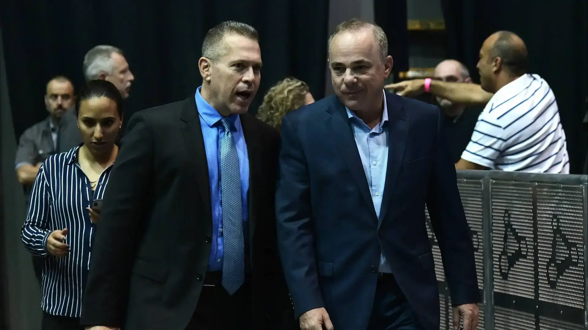 יובל שטייניץ וגלעד ארדן במטה מפלגת הליכוד בתל אביב 18 בספטמבר 2019 יובל שטייניץ וגלעד ארדן במטה מפלגת הליכוד בתל אביב 18 בספטמבר 2019
