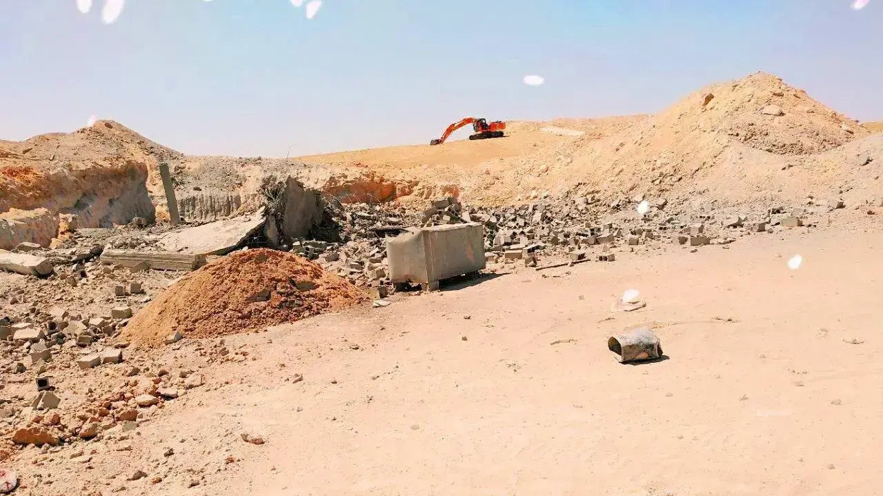 האזור שהותקף בגבול סוריה-עיראק, 17 בספטמבר 2019 האזור שהותקף בגבול סוריה-עיראק, 17 בספטמבר 2019