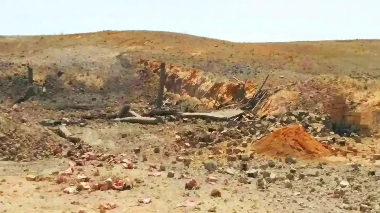 האזור שהותקף בגבול סוריה-עיראק, 17 בספטמבר 2019 האזור שהותקף בגבול סוריה-עיראק, 17 בספטמבר 2019