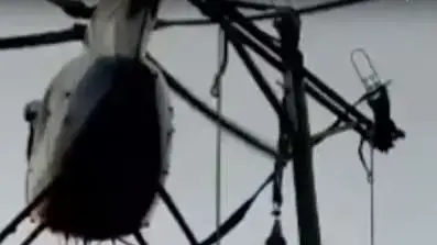 ראש הטייס מחוץ לתא בשניה שקדמה לתאונה במירון ראש הטייס מחוץ לתא בשניה שקדמה לתאונה במירון