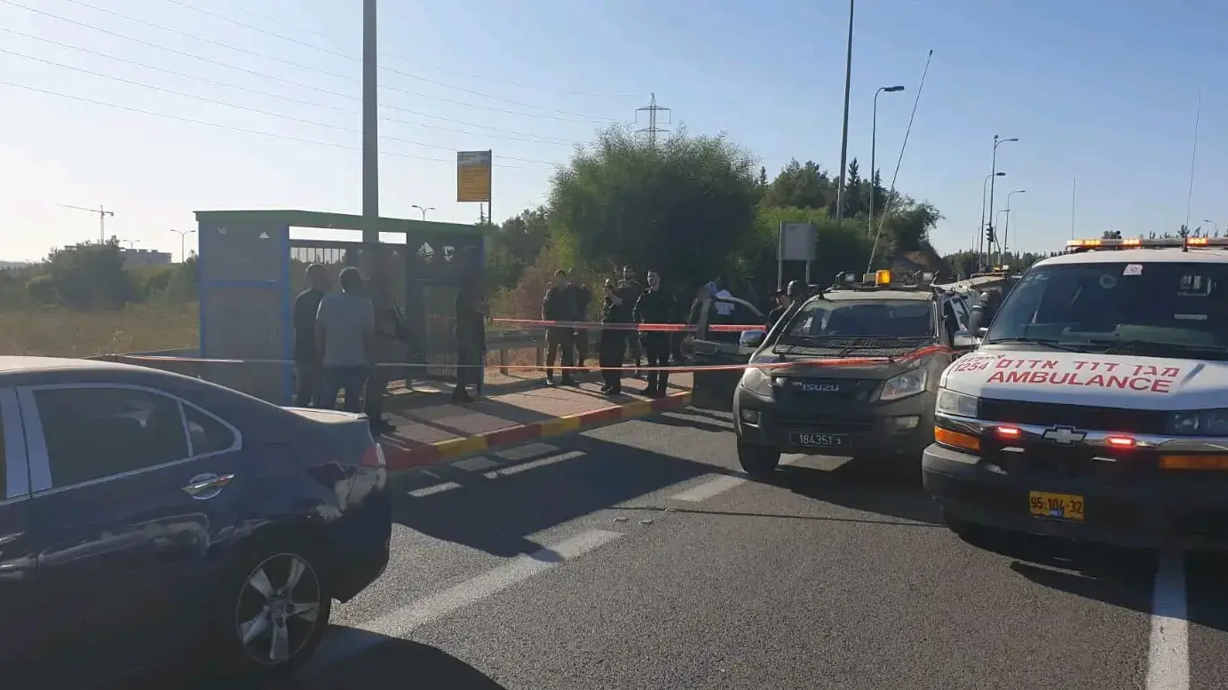 זירת אירוע הדקירה בצומת שילת, 25.09.19 זירת אירוע הדקירה בצומת שילת, 25.09.19