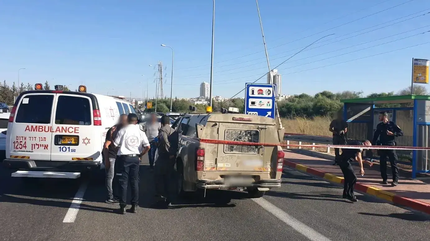 זירת אירוע הדקירה בצומת שילת, 25.09.19