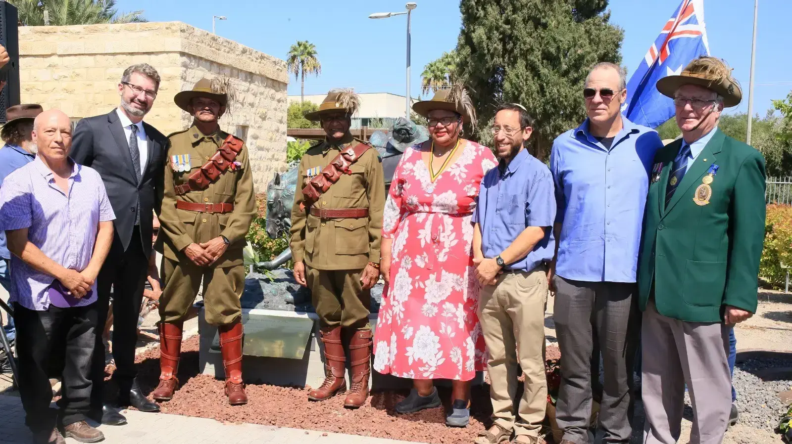 חנוכת אנדרטה ללוחמים האבוריג'ינים שלחמו בקרב כיבוש צמח לפני 101 שנה, 25 בספטמבר 2019 חנוכת אנדרטה ללוחמים האבוריג'ינים שלחמו בקרב כיבוש צמח לפני 101 שנה, 25 בספטמבר 2019