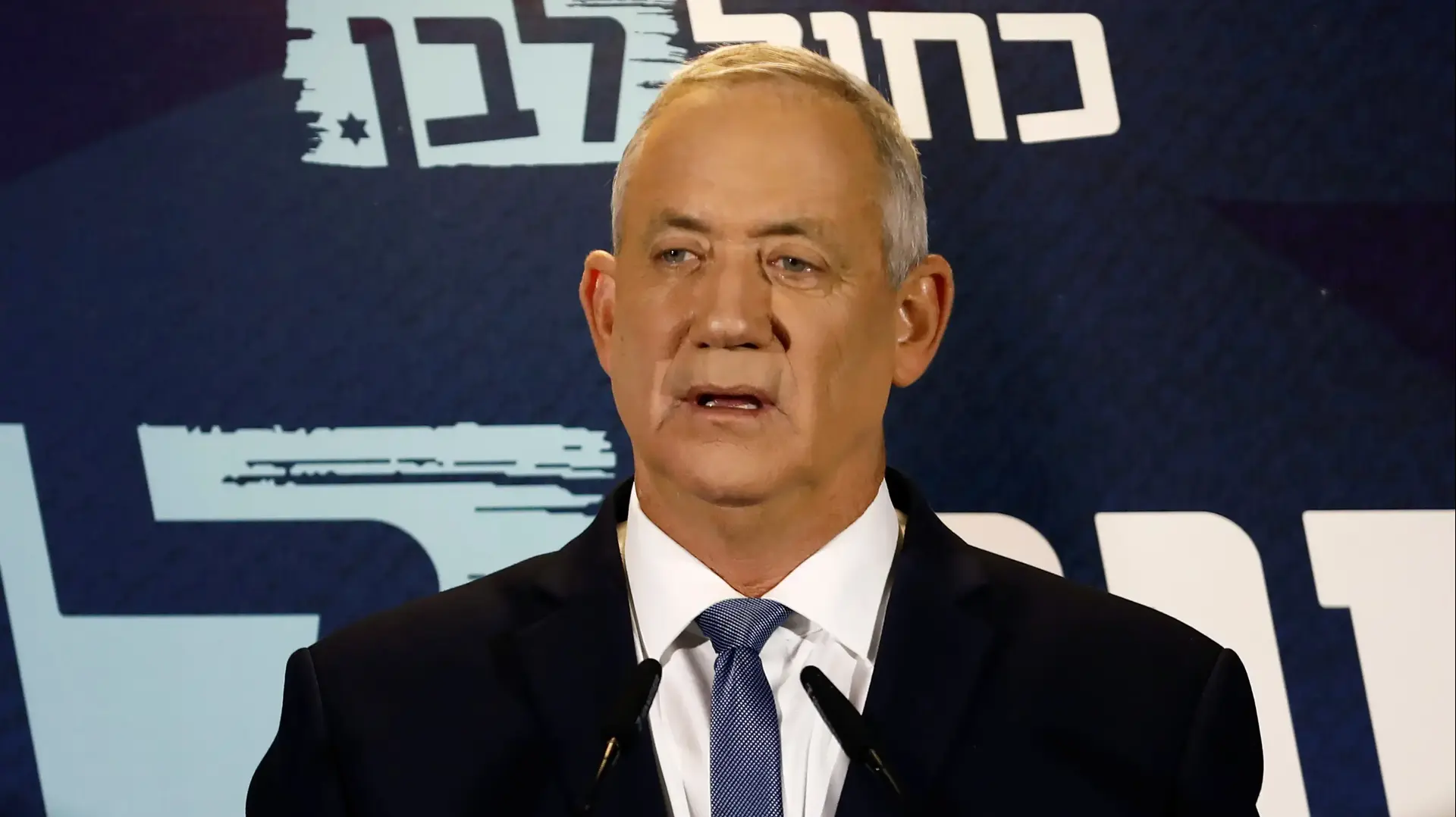 בני גנץ בהרמת כוסית לראש השנה, תל אביב, 26.09.19 בני גנץ בהרמת כוסית לראש השנה, תל אביב, 26.09.19
