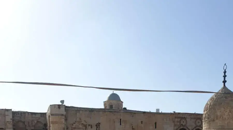 זירת ניסיון דקירה בשער השלשלת בירושלים, 26 בספטמבר 2019 זירת ניסיון דקירה בשער השלשלת בירושלים, 26 בספטמבר 2019