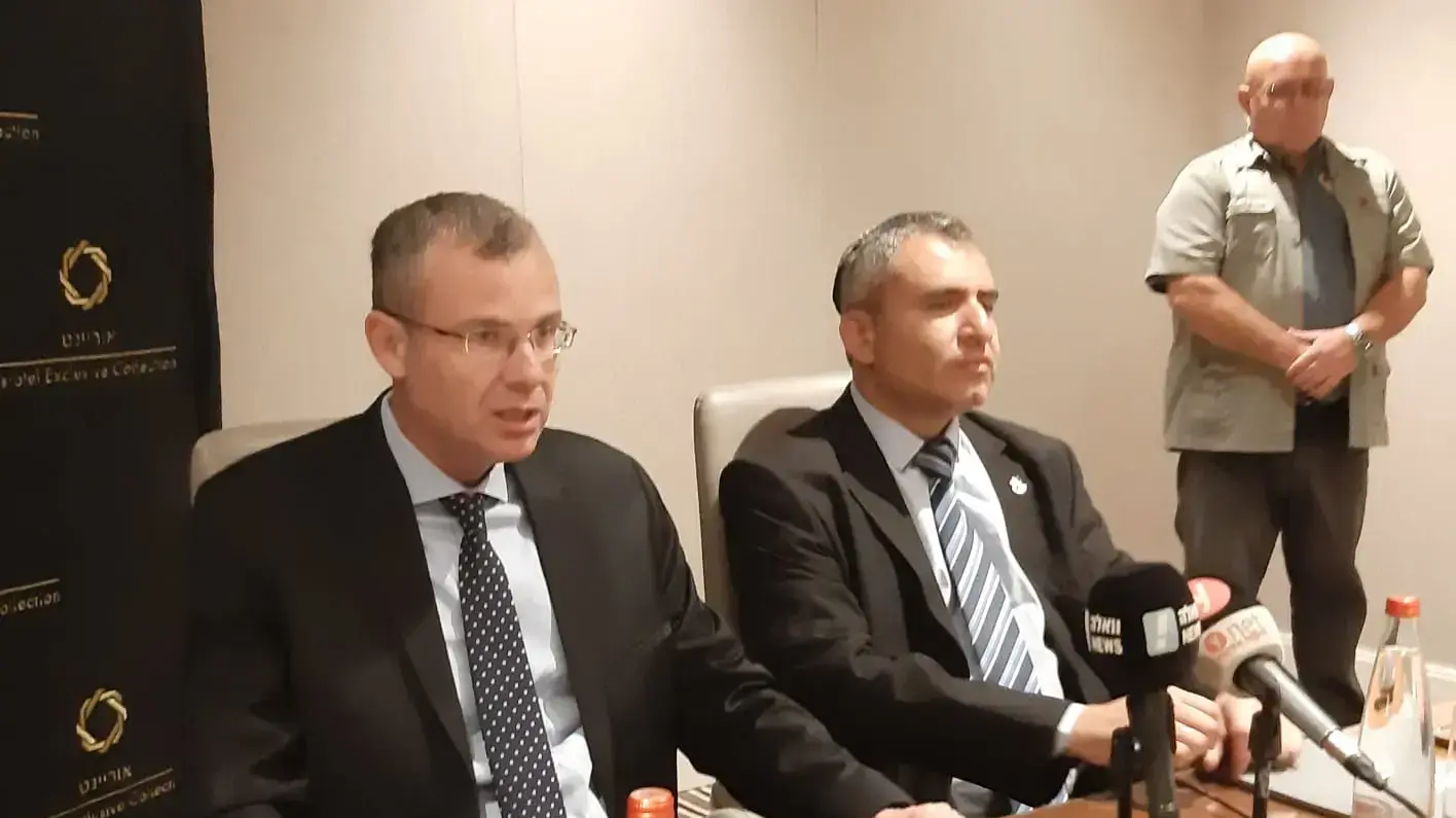 השרים זאב אלקין ויריב לוין, 27 בספטמבר 2019 השרים זאב אלקין ויריב לוין, 27 בספטמבר 2019