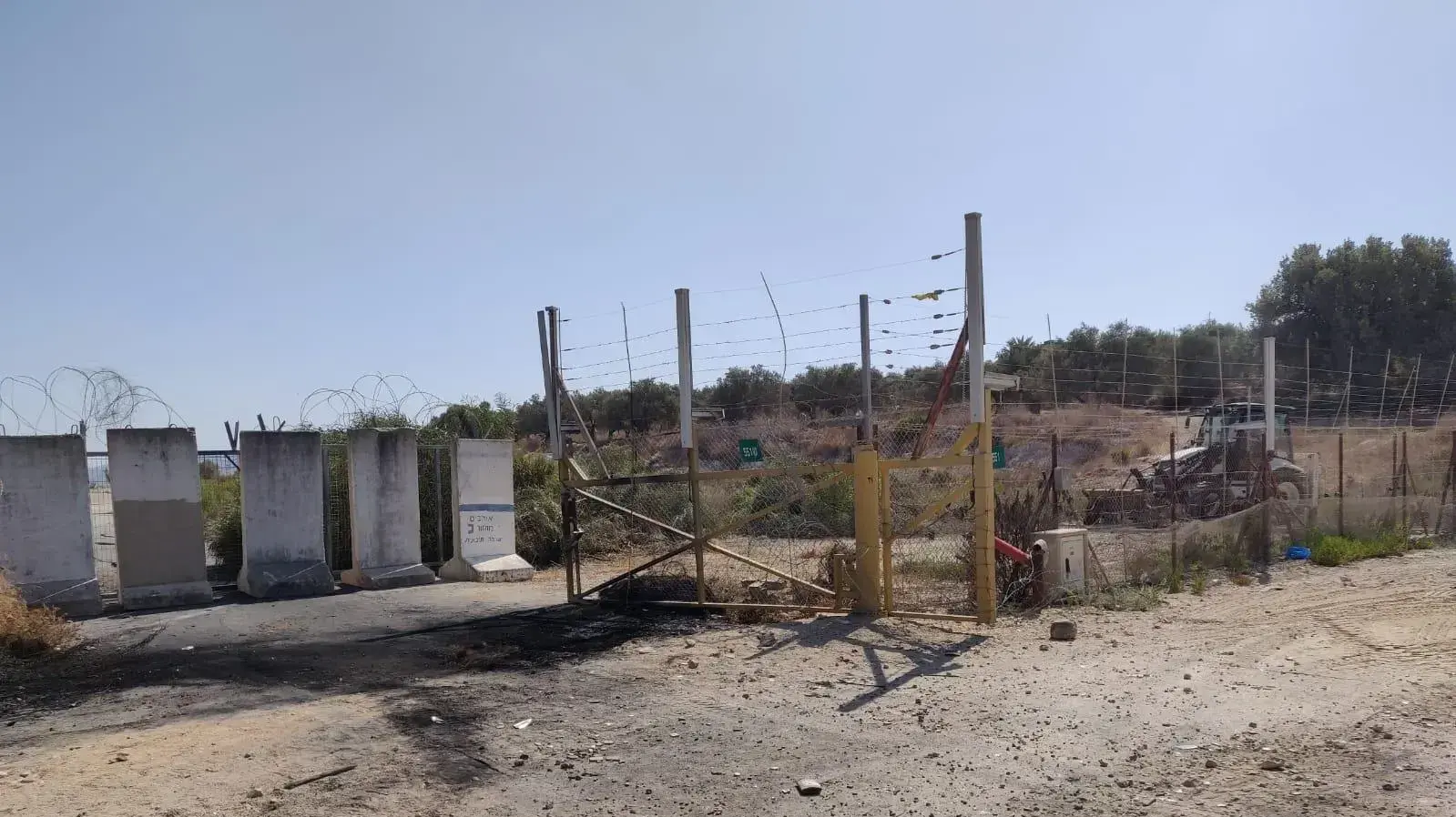 חלק מאזור גדר ההפרדה באזור העיר טול כרם. 27 בספטמבר 2019. חלק מאזור גדר ההפרדה באזור העיר טול כרם. 27 בספטמבר 2019.