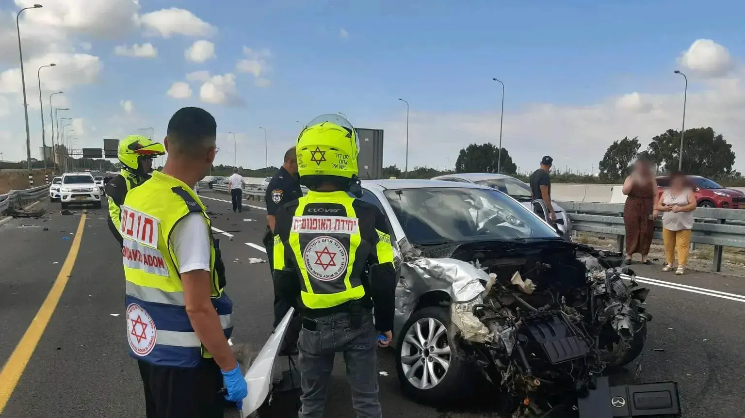 תאונת דרכים כביש 75 צומת יגור