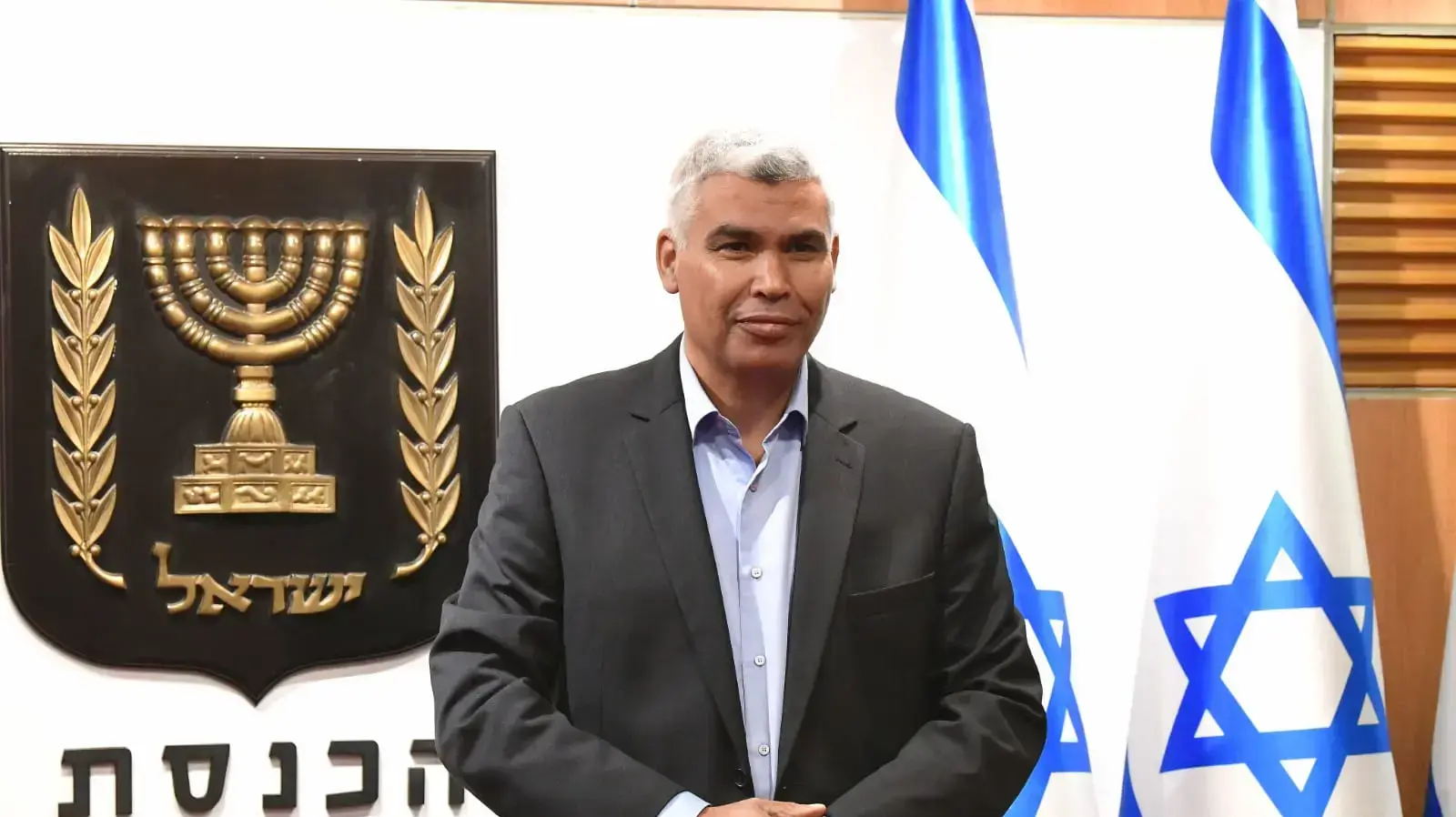 סעיד אלחרומי ביום השבעת הכנסת , אוקטובר 2019
