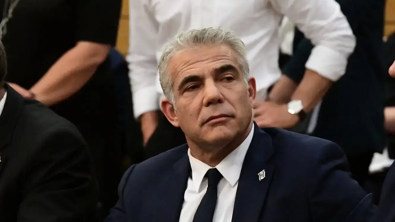 יאיר לפיד במהלך ישיבת סיעת כחול לבן בכנסת, ירושלים 3 באוקטובר 2019 יאיר לפיד במהלך ישיבת סיעת כחול לבן בכנסת, ירושלים 3 באוקטובר 2019