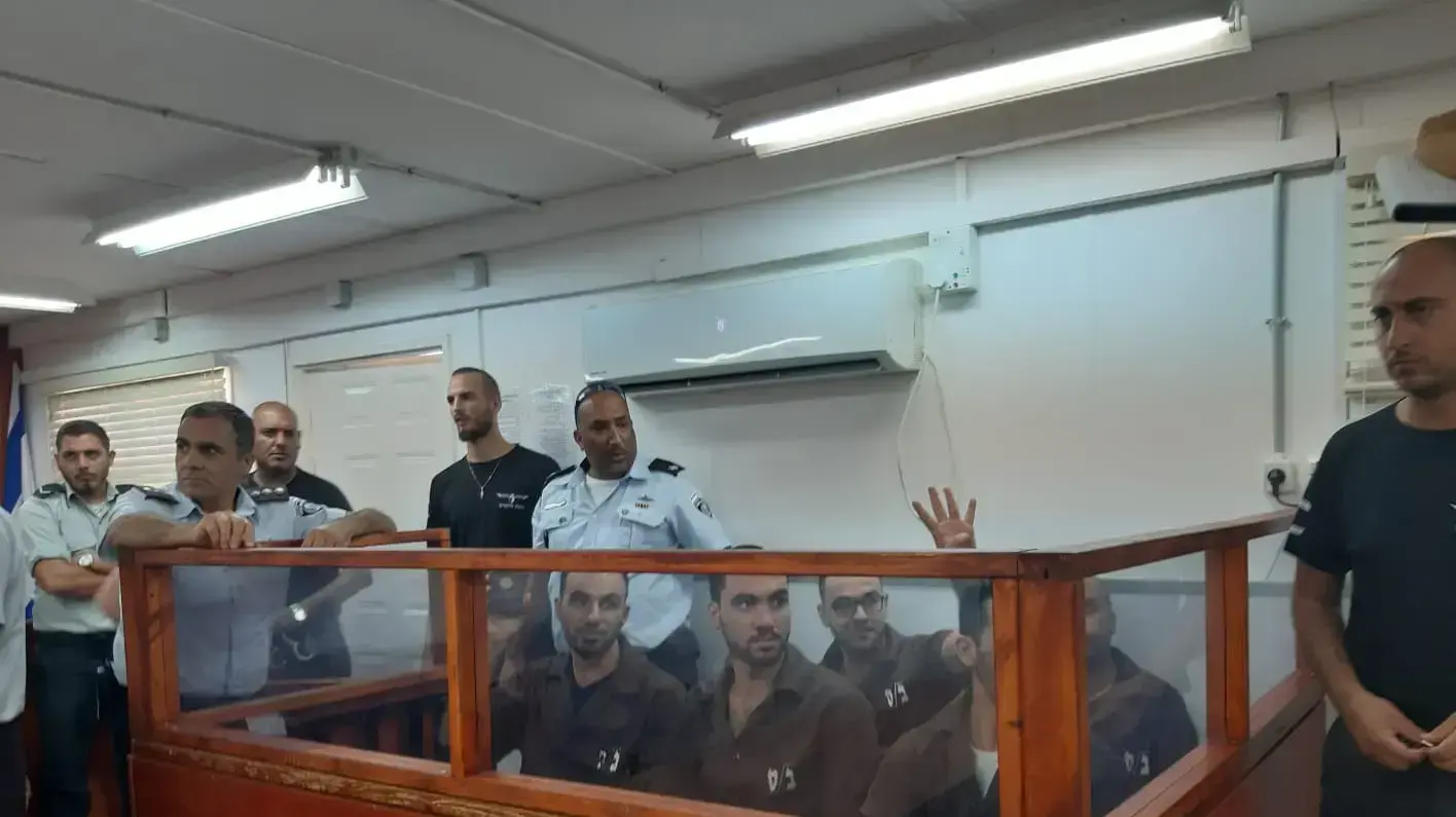 הקראת כתב אישום לרוצחי דביר שורק, בית הדין הצבאי עופר 3 באוקטובר 2019 הקראת כתב אישום לרוצחי דביר שורק, בית הדין הצבאי עופר 3 באוקטובר 2019