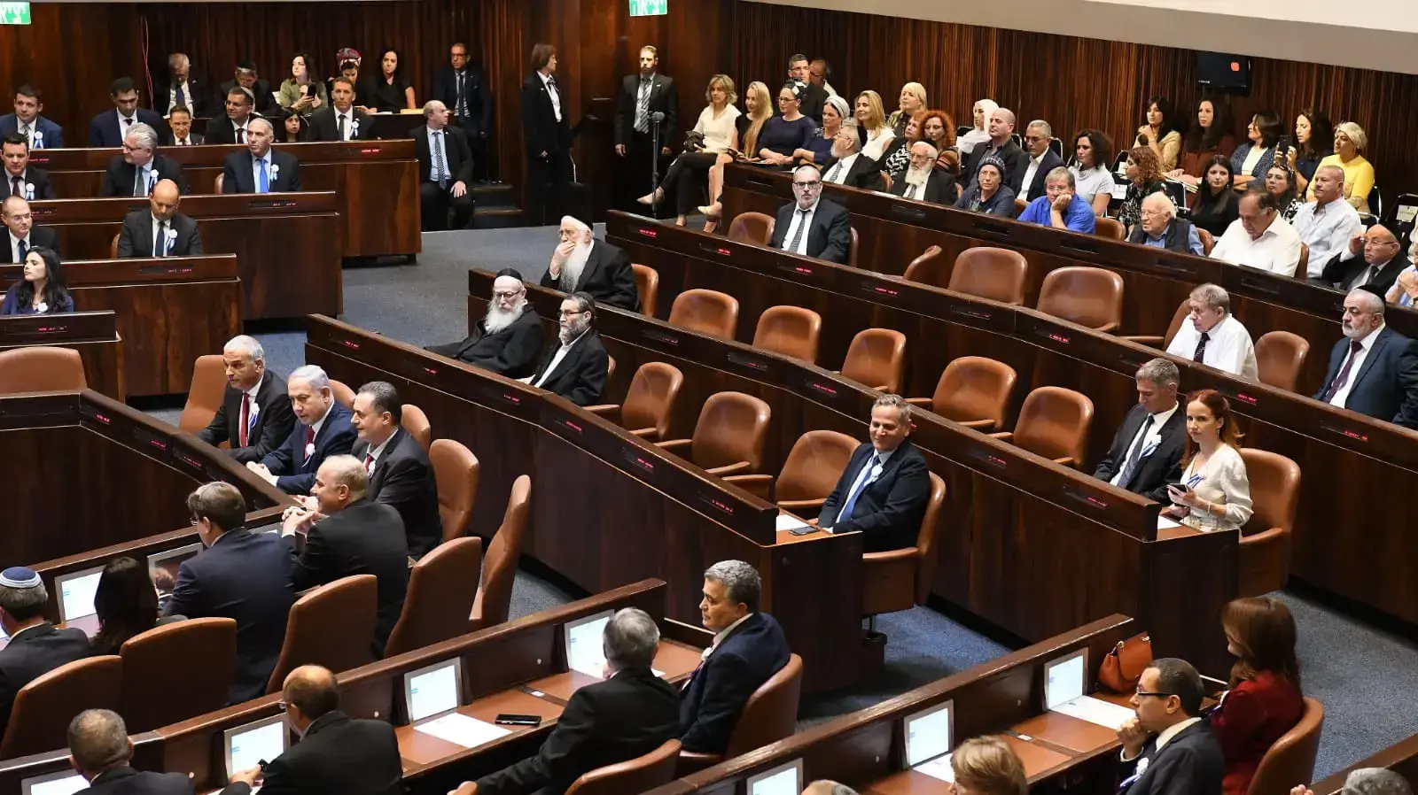 טקס השבעת הכנסת ה- 22 טקס השבעת הכנסת ה- 22