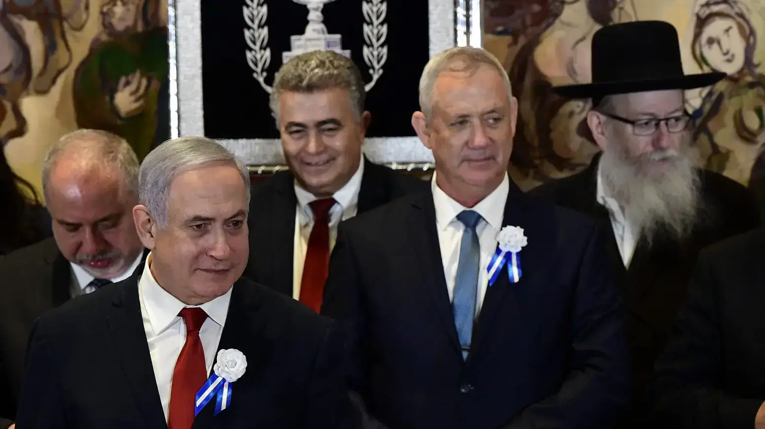 ראשי הסיעות במהלך התמונה הקבוצתית 3 באוקטובר 2019 ראשי הסיעות במהלך התמונה הקבוצתית 3 באוקטובר 2019