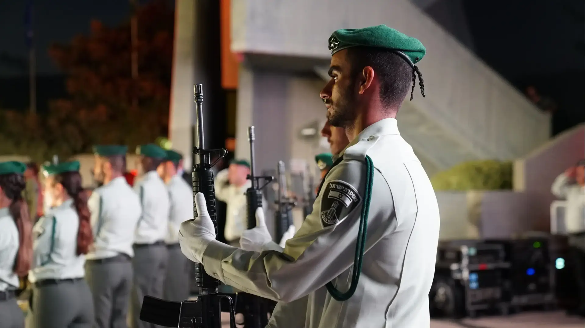 טקס לזכרם של חללי מג"ב באנדרטת משמר הגבול סמוך לראש העין. 3 באוקטובר 2019 טקס לזכרם של חללי מג"ב באנדרטת משמר הגבול סמוך לראש העין. 3 באוקטובר 2019