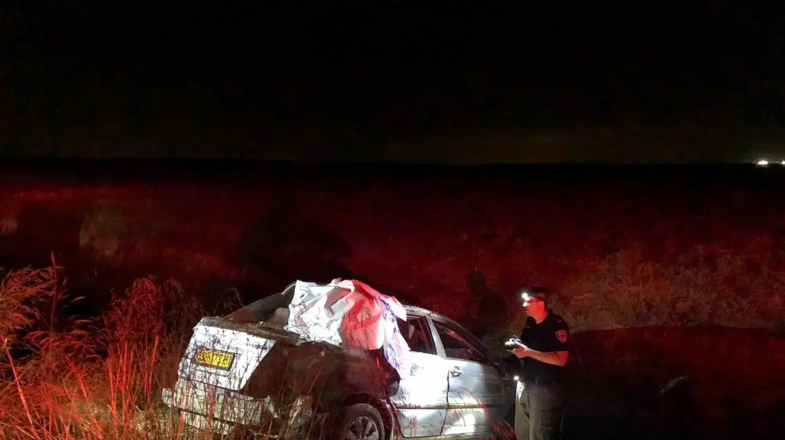הרוג בתאונה בכביש 6 סמוך למחלף שורק, לכיוון קריית גת. 7 באקוטובר 2019. הרוג בתאונה בכביש 6 סמוך למחלף שורק, לכיוון קריית גת. 7 באקוטובר 2019.
