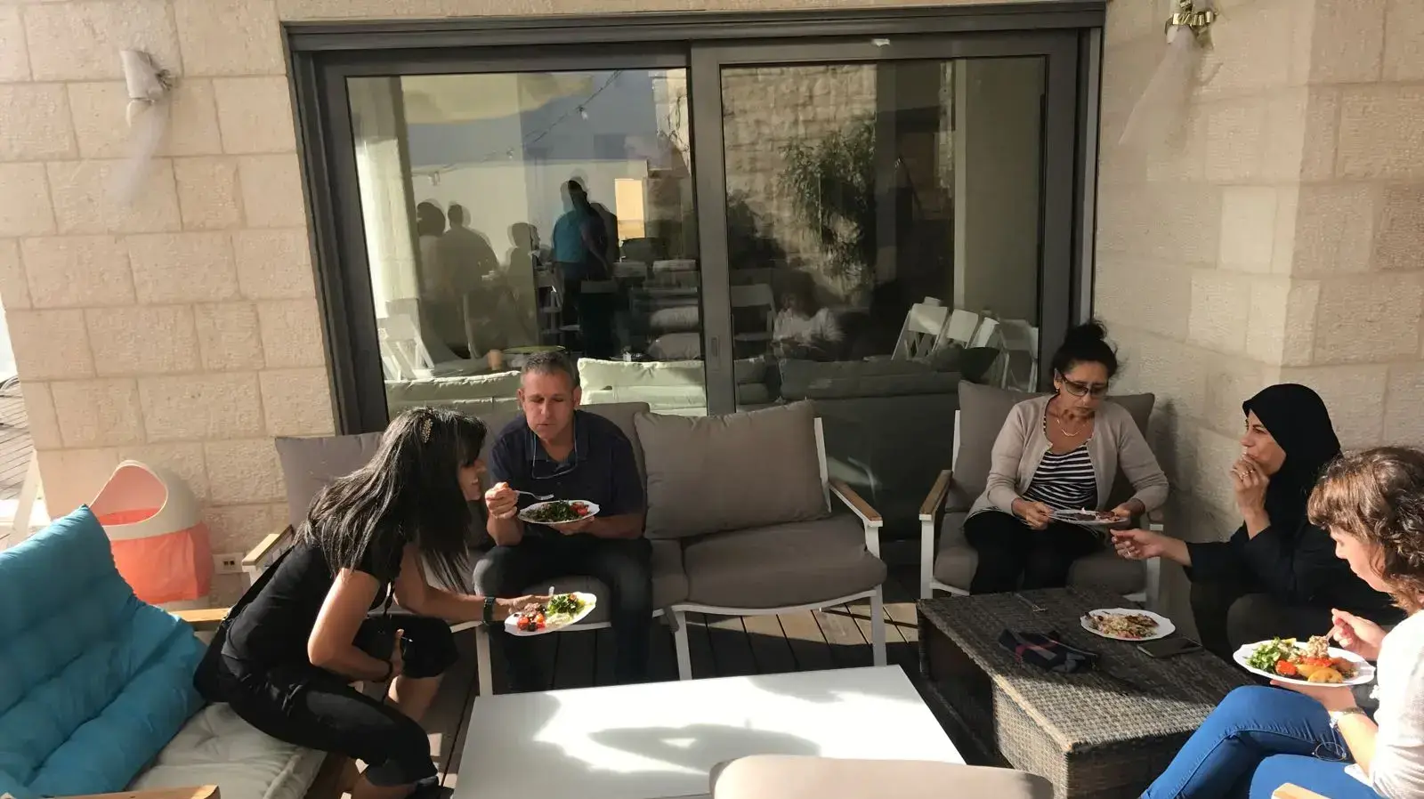 סוכת האחווה בנוף הגליל של ד"ר רים בקלי וד"ר חליל בקלי, 2017 סוכת האחווה בנוף הגליל של ד"ר רים בקלי וד"ר חליל בקלי, 2017