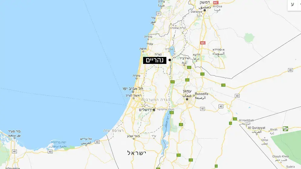 מפה - נהריים ומובלעת צופר
מפה - נהריים ומובלעת צופר