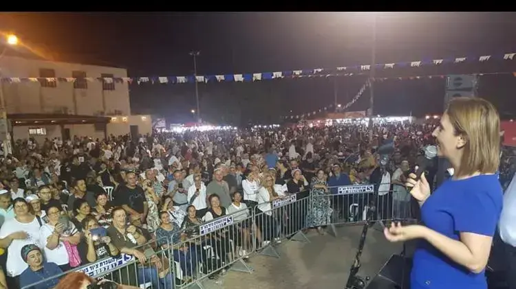 גילה גמליאל בהילולה השנתית של יוצאי לוב בבית הכנסת בושאייף שבמושב זיתן, 16 באוקטובר 2019 גילה גמליאל בהילולה השנתית של יוצאי לוב בבית הכנסת בושאייף שבמושב זיתן, 16 באוקטובר 2019