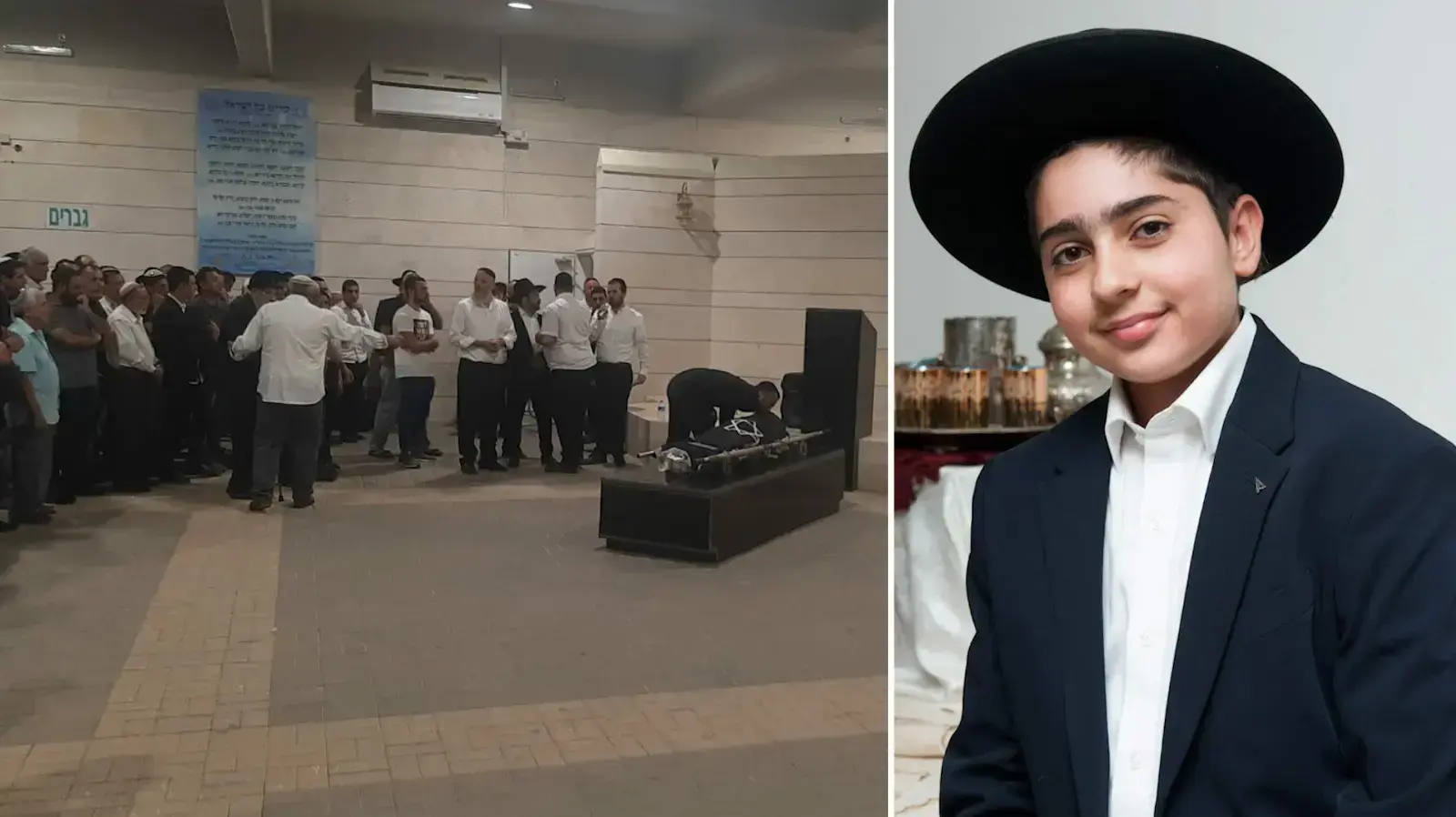 הלווית אשר חזות שנהרג ממכת ברק, בית עלמין חדש באר שבע 16 באוקטובר 2019