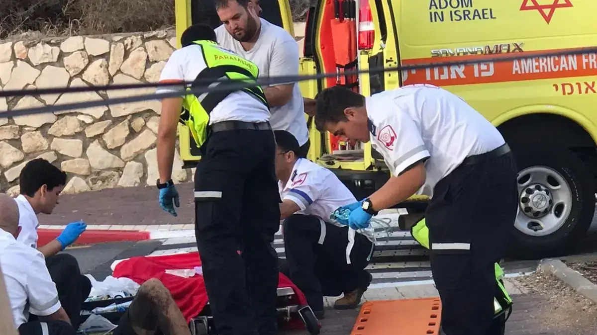 זירת הפיצוץ בנשר 17 באוקטובר 2019 זירת הפיצוץ בנשר 17 באוקטובר 2019