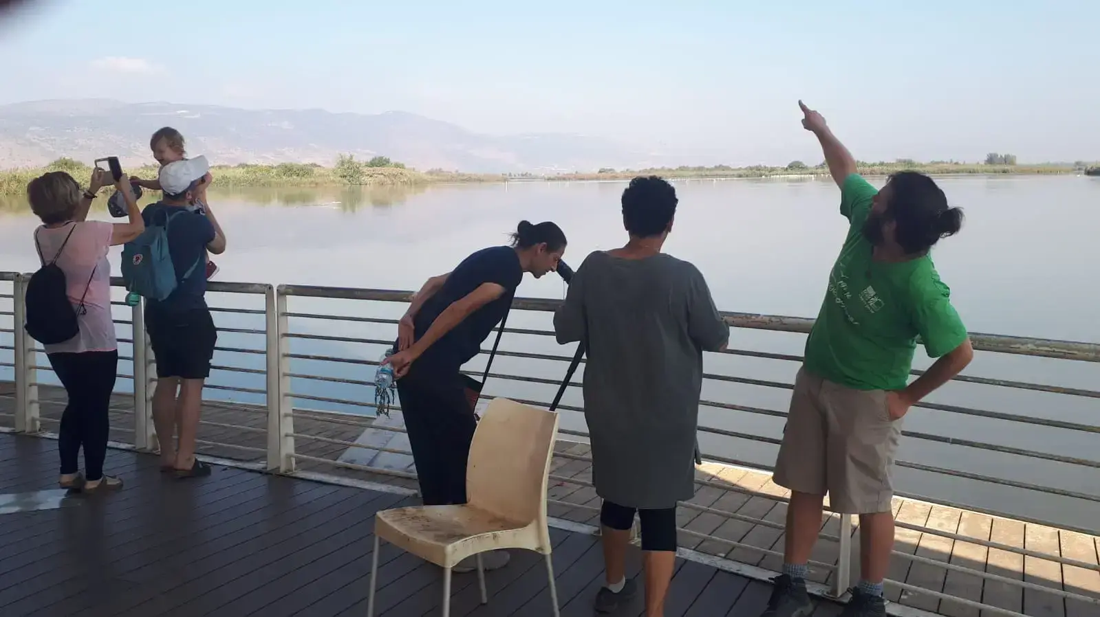 מטיילים באגמון החולה. 19 באוקטובר 2019 מטיילים באגמון החולה. 19 באוקטובר 2019