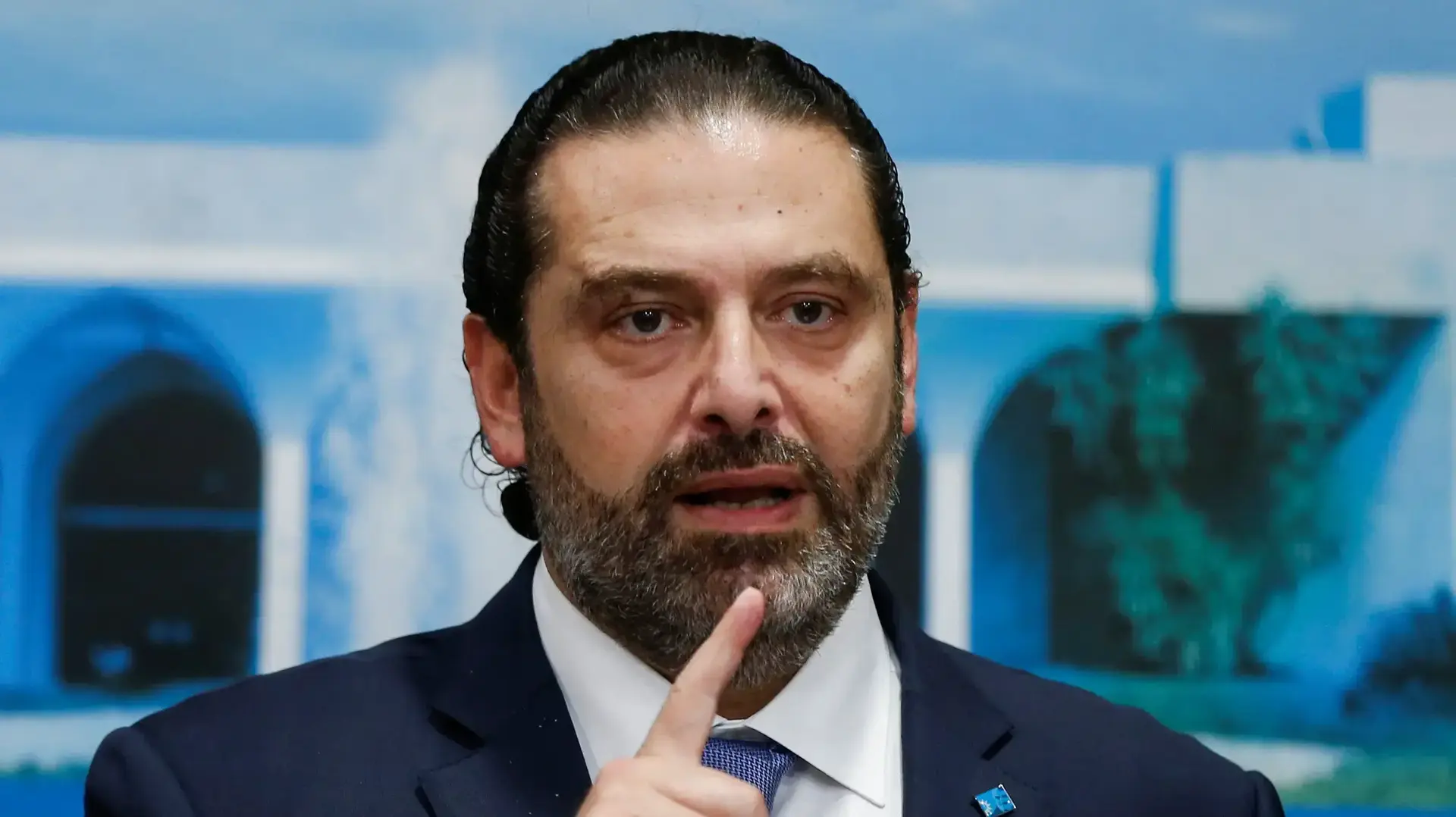 ראש ממשלת לבנון סעד אל-חרירי לאחר אישור הרפורמות הכלכליות - 21 אוקטובר 2019