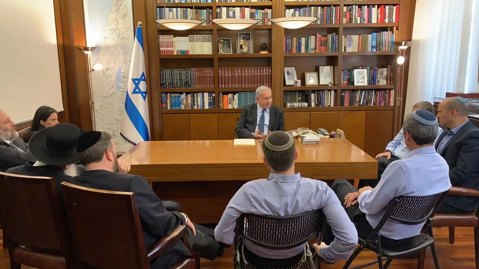 פגישת נתניהו עם ראשי סיעות הימין, בלוק הימין, 23 אוקטובר 2019 פגישת נתניהו עם ראשי סיעות הימין, בלוק הימין, 23 אוקטובר 2019