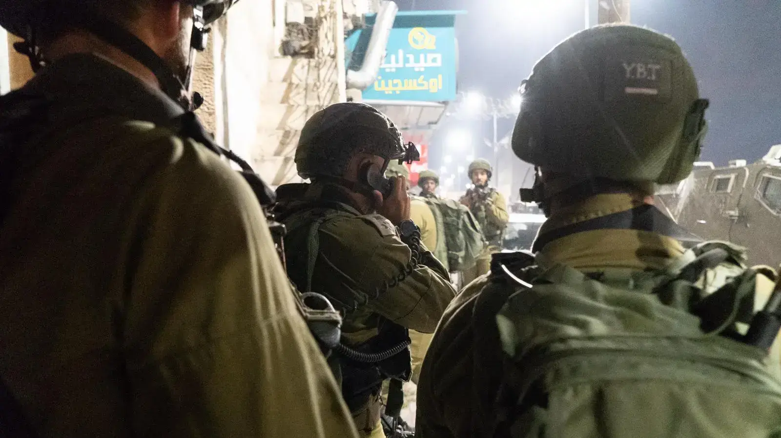 הריסת מבנה בית משפחת המחבל איסלאם יוסף אבו חמיד במחנה הפליטים אל עמרי, אוקטובר 2019 הריסת מבנה בית משפחת המחבל איסלאם יוסף אבו חמיד במחנה הפליטים אל עמרי, אוקטובר 2019