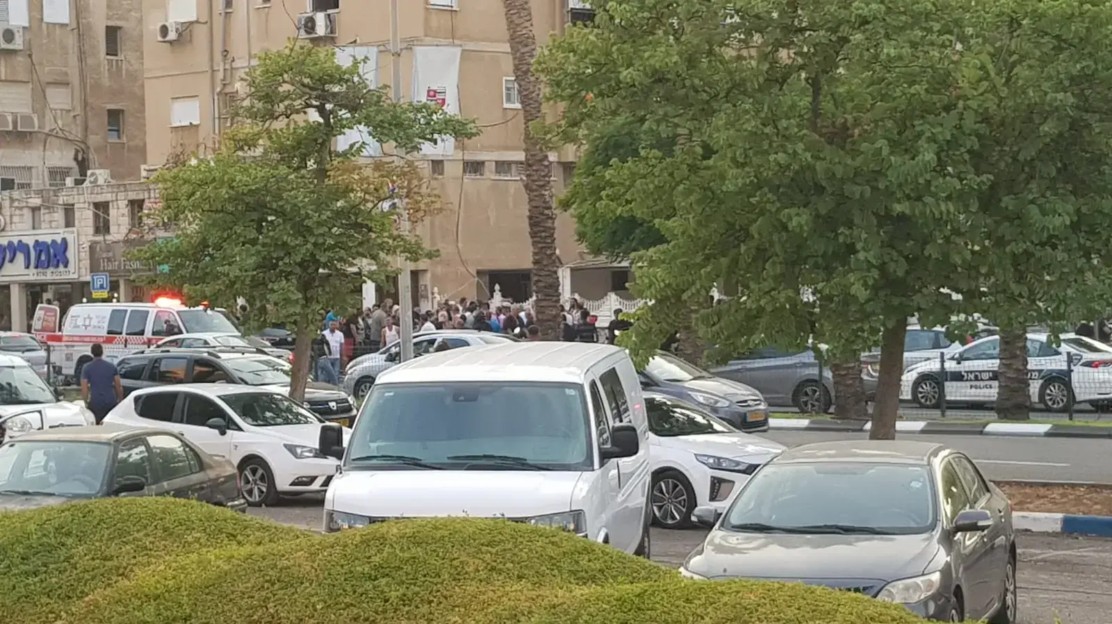 זירת ניסיון החיסול בעכו 24 באפריל 2019 זירת ניסיון החיסול בעכו 24 באפריל 2019