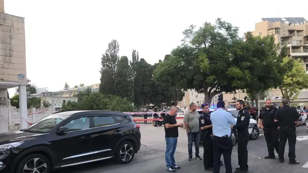זירת ניסיון החיסול בעכו 24 באפריל 2019 זירת ניסיון החיסול בעכו 24 באפריל 2019