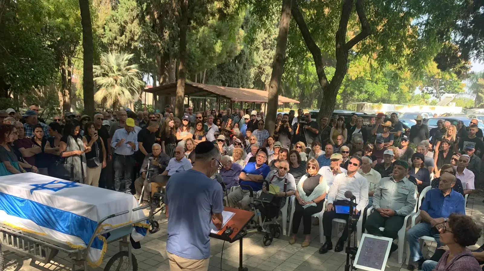 הלווית מרסל ניניו, קיבוץ עינת, 25 באוקטובר 2019 הלווית מרסל ניניו, קיבוץ עינת, 25 באוקטובר 2019