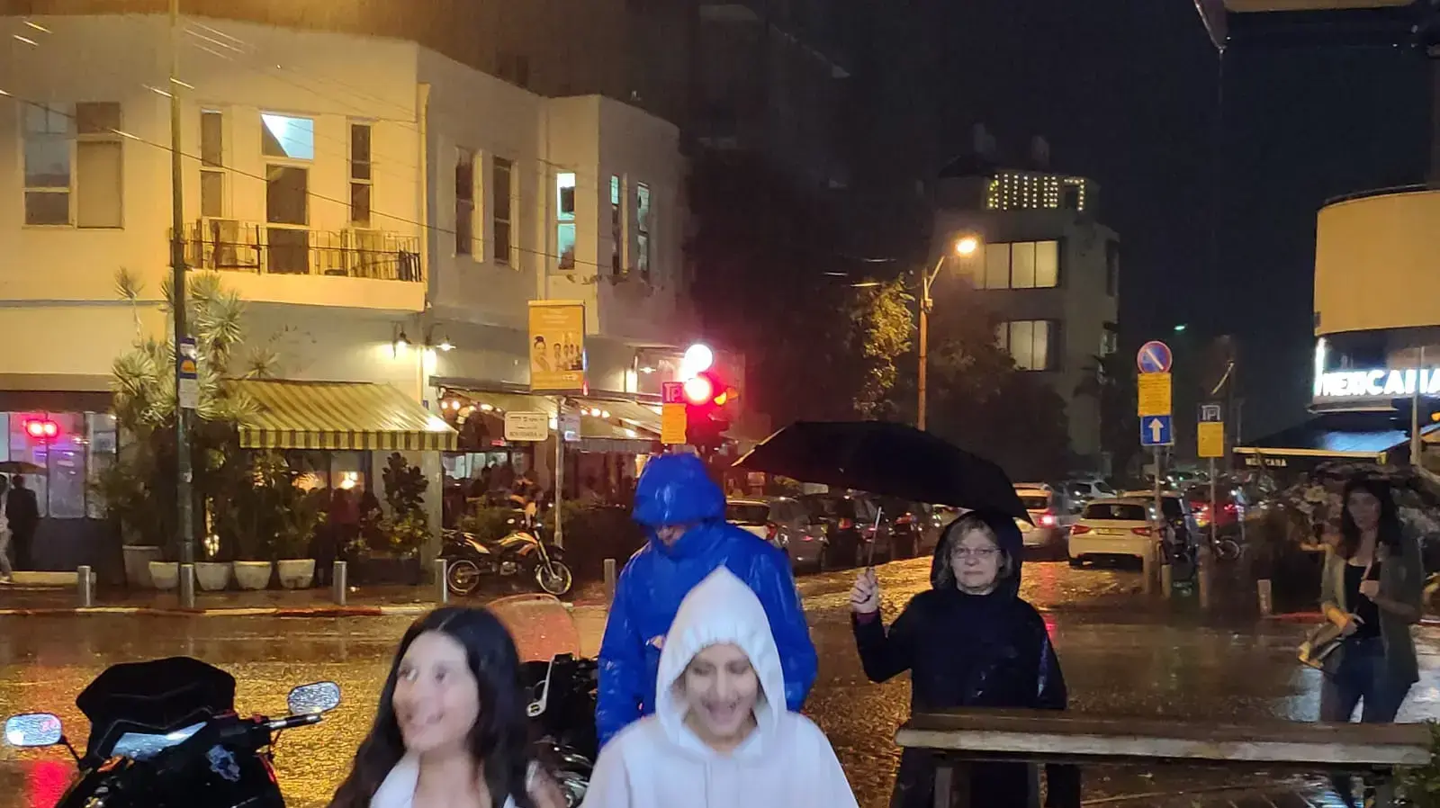 גשם בתל אביב, 26 באוקטובר 2019
