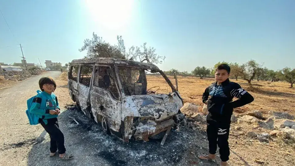 המיקום שבו אותר אבו בכר אל-בגדאדי בברישה, סוריה 27 באוקטובר 2019 המיקום שבו אותר אבו בכר אל-בגדאדי בברישה, סוריה 27 באוקטובר 2019