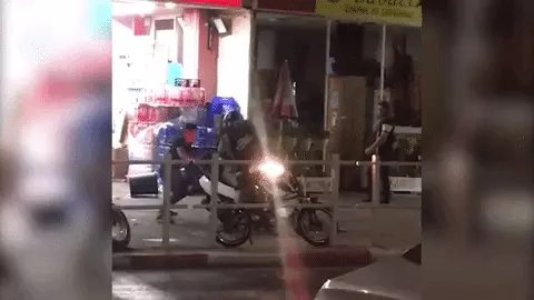 גיף שוד פיצוצייה בבת ים