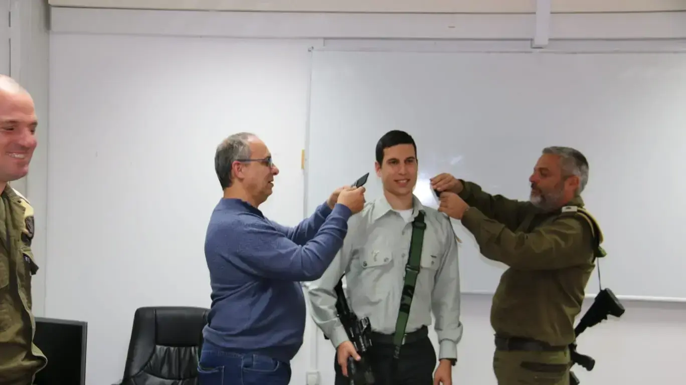 רן ארזי בקבלת דרגת סרן, 28 באוקטובר 2019 רן ארזי בקבלת דרגת סרן, 28 באוקטובר 2019