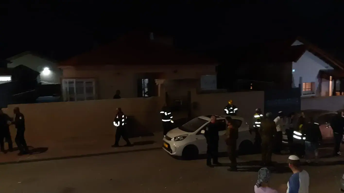 הבית בו פגעה רקטה בשדרות, 1 בנובמבר 2019 הבית בו פגעה רקטה בשדרות, 1 בנובמבר 2019
