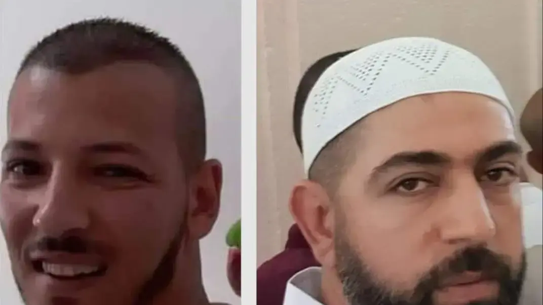 בני הדודים ג'לאל ומוחמד אבו טה שנרצחו בירי בכניסה לתל שבע בני הדודים ג'לאל ומוחמד אבו טה שנרצחו בירי בכניסה לתל שבע