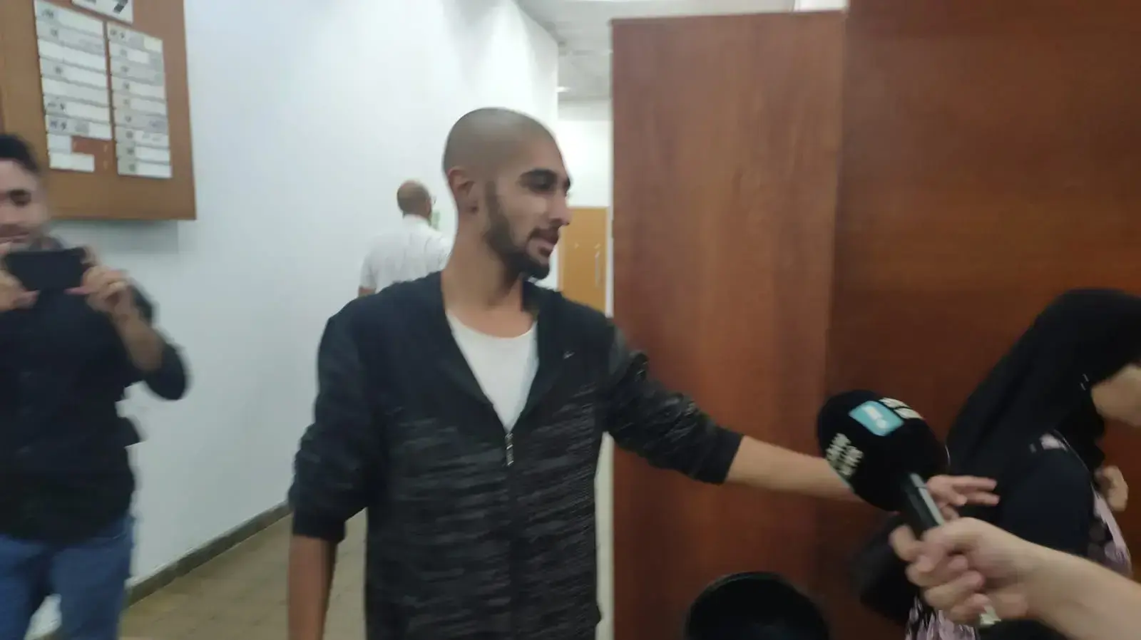 אמיר אבו לבן חשוד בהמתה בקלות דעת של הילד איתי מרגי ביום כיפור, בית משפט השלום ת"א, 7 בנובמבר 2019 אמיר אבו לבן חשוד בהמתה בקלות דעת של הילד איתי מרגי ביום כיפור, בית משפט השלום ת"א, 7 בנובמבר 2019
