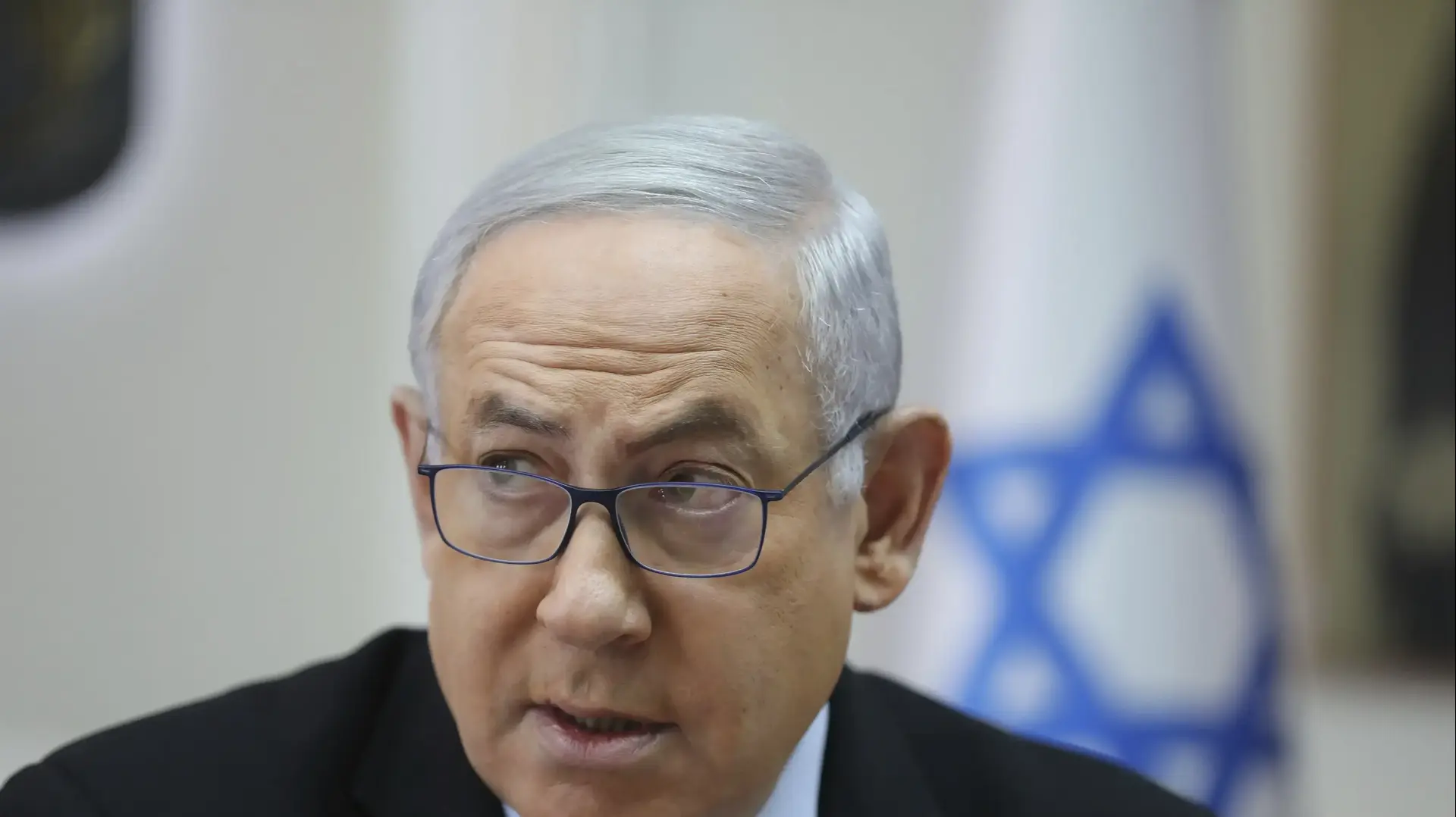 ראש הממשלה בנימין נתניהו בישיבת ממשלה, 10 בנובמבר 2019 ראש הממשלה בנימין נתניהו בישיבת ממשלה, 10 בנובמבר 2019