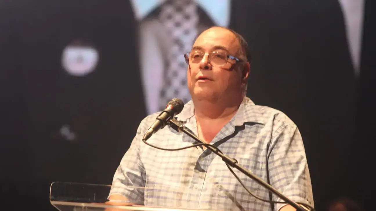 אבי בניהו באירוע "נזכור בשירים" לציון 24 שנים לרצח ראש הממשלה לשעבר יצחק רבין בקיבוץ גן שמואל במועצה אזורית מנשה - ה-10  לנובמבר 2019