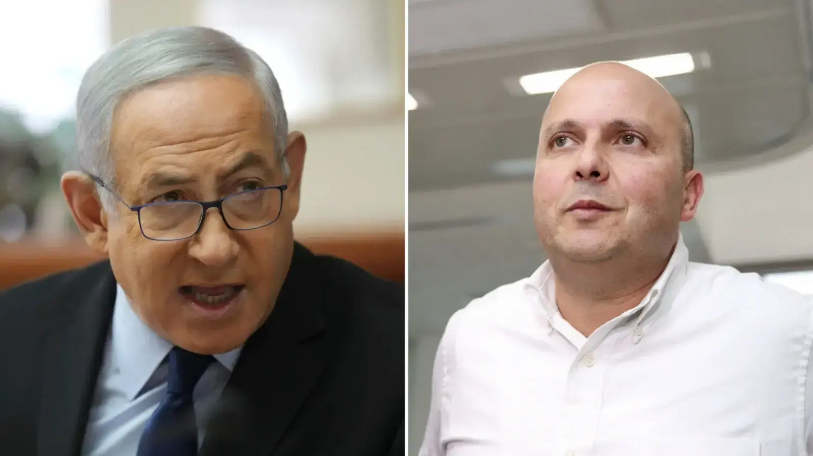 בנימין נתניהו ואיתמר שמעוני 