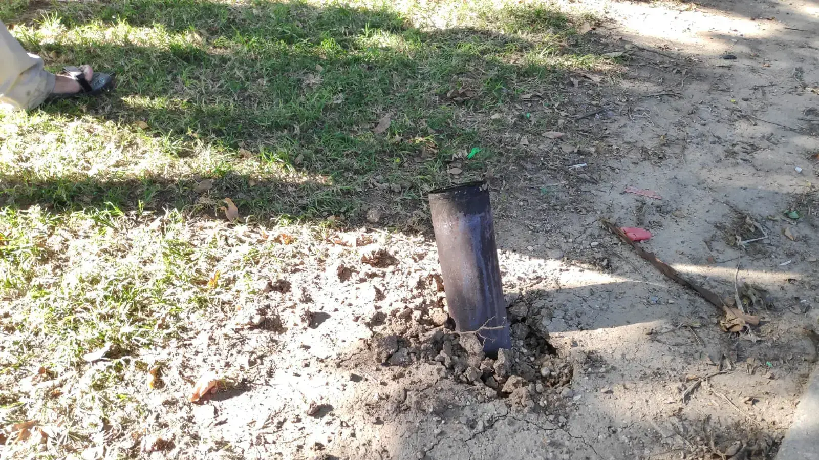 נפילת רקטה במועצה האזורים שדות נגב, 12 בנובמבר 2019 נפילת רקטה במועצה האזורים שדות נגב, 12 בנובמבר 2019
