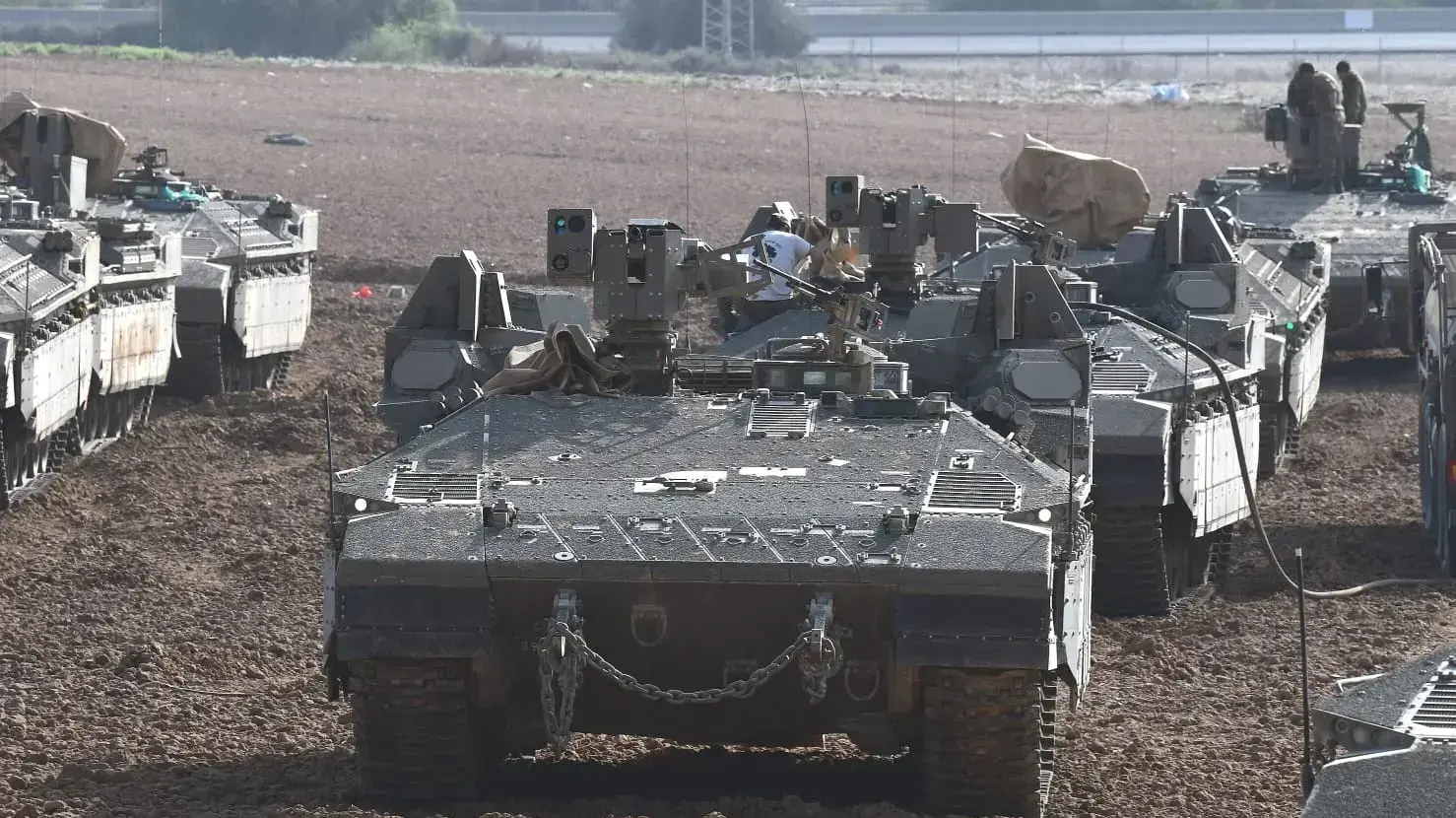 פריסת כוחות צה"ל בגבול הרצועה 13 בנובמבר 2019 פריסת כוחות צה"ל בגבול הרצועה 13 בנובמבר 2019