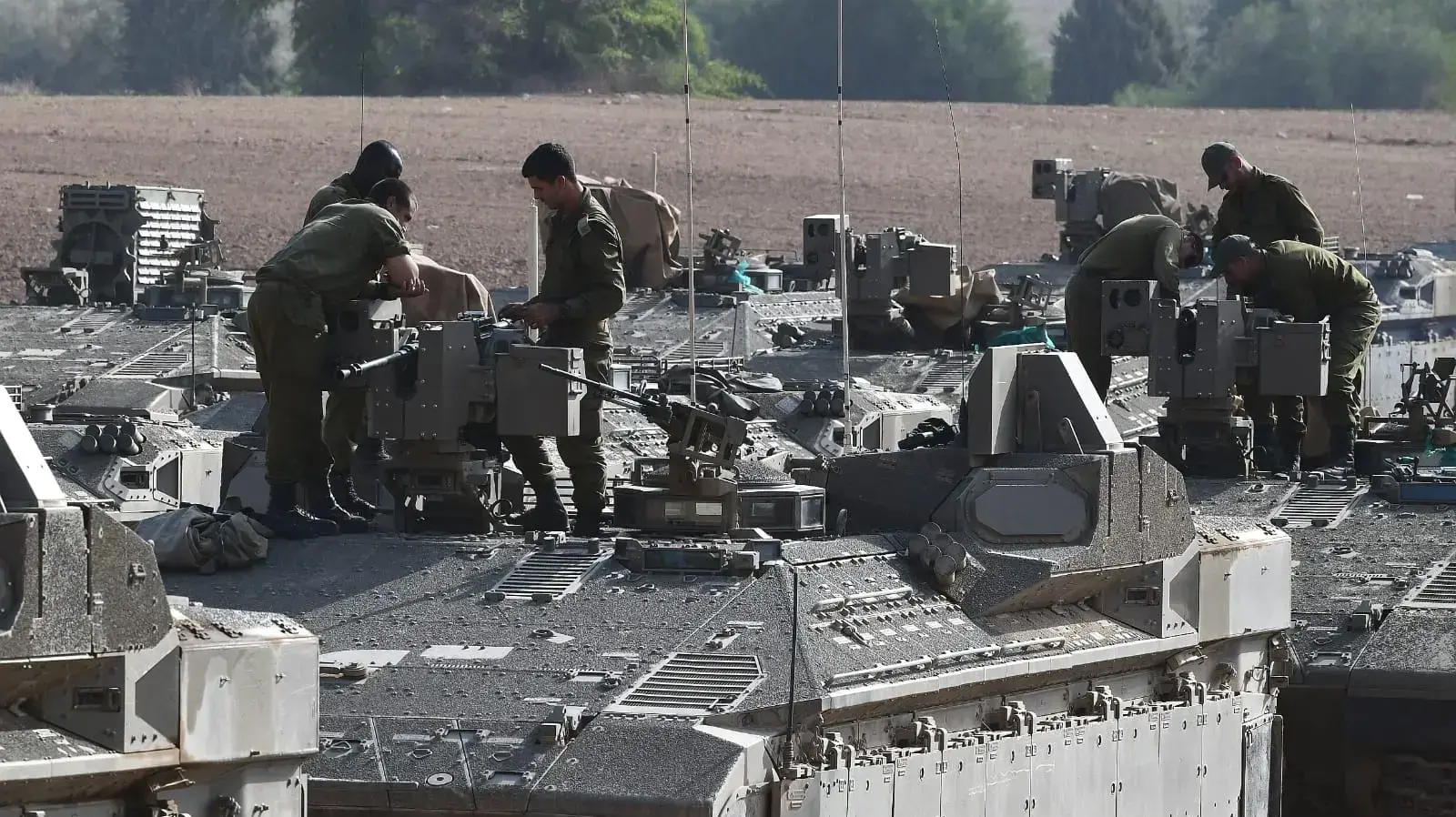 פריסת כוחות צה"ל בגבול הרצועה 13 בנובמבר 2019 פריסת כוחות צה"ל בגבול הרצועה 13 בנובמבר 2019