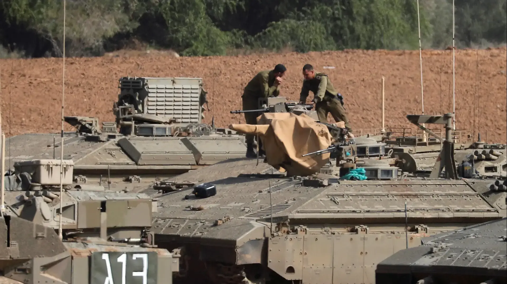 פריסת כוחות צה"ל בגבול הרצועה 13 בנובמבר 2019
