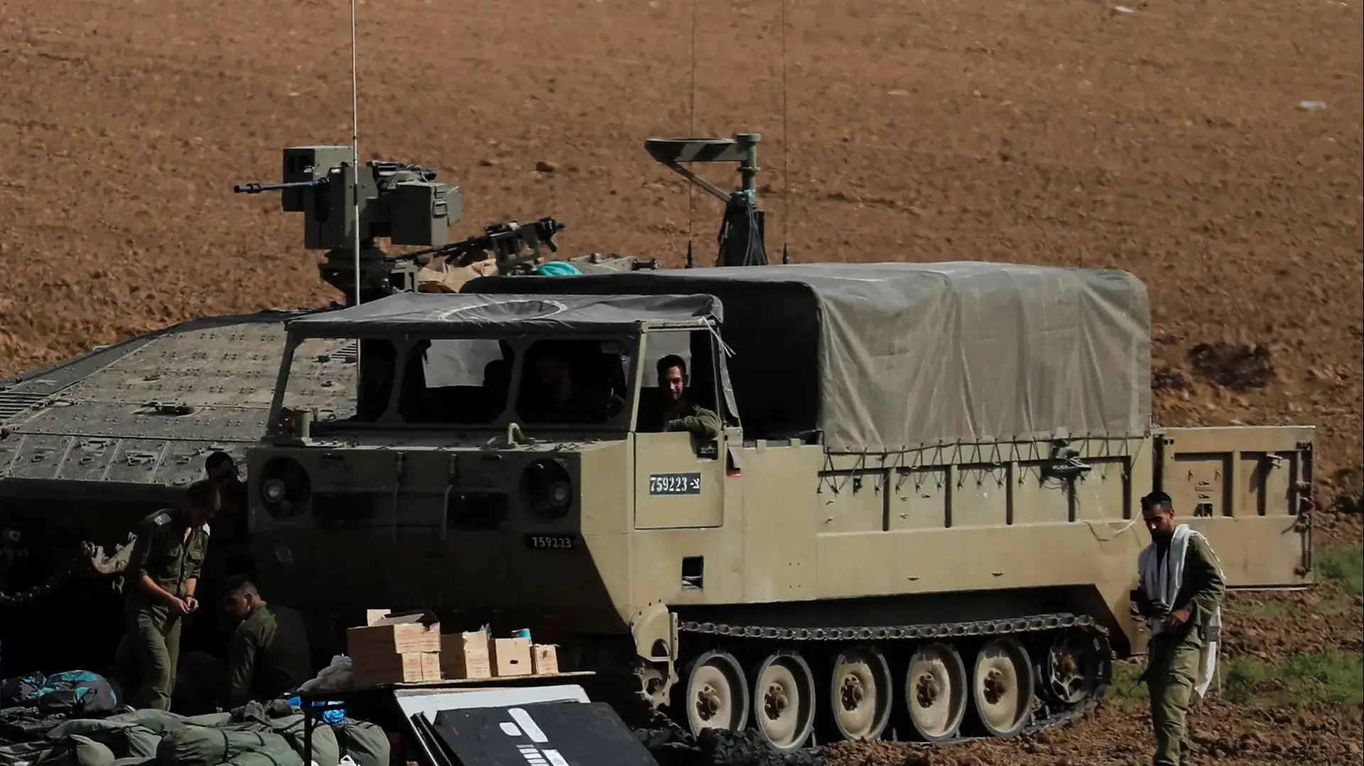 פריסת כוחות צה"ל בגבול הרצועה 13 בנובמבר 2019