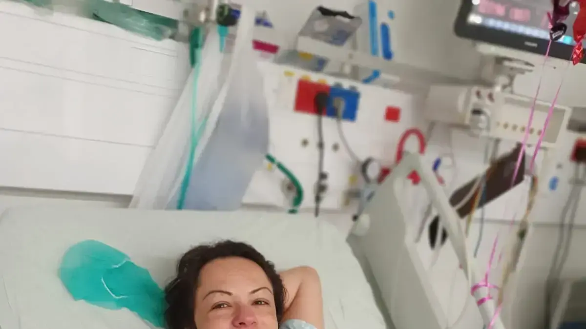 ורוניקה בייזמן־זלדין ילדה בבי"ח אסותא באשדוד בזמן הלחימה, 13 בנובמבר 2019 ורוניקה בייזמן־זלדין ילדה בבי"ח אסותא באשדוד בזמן הלחימה, 13 בנובמבר 2019