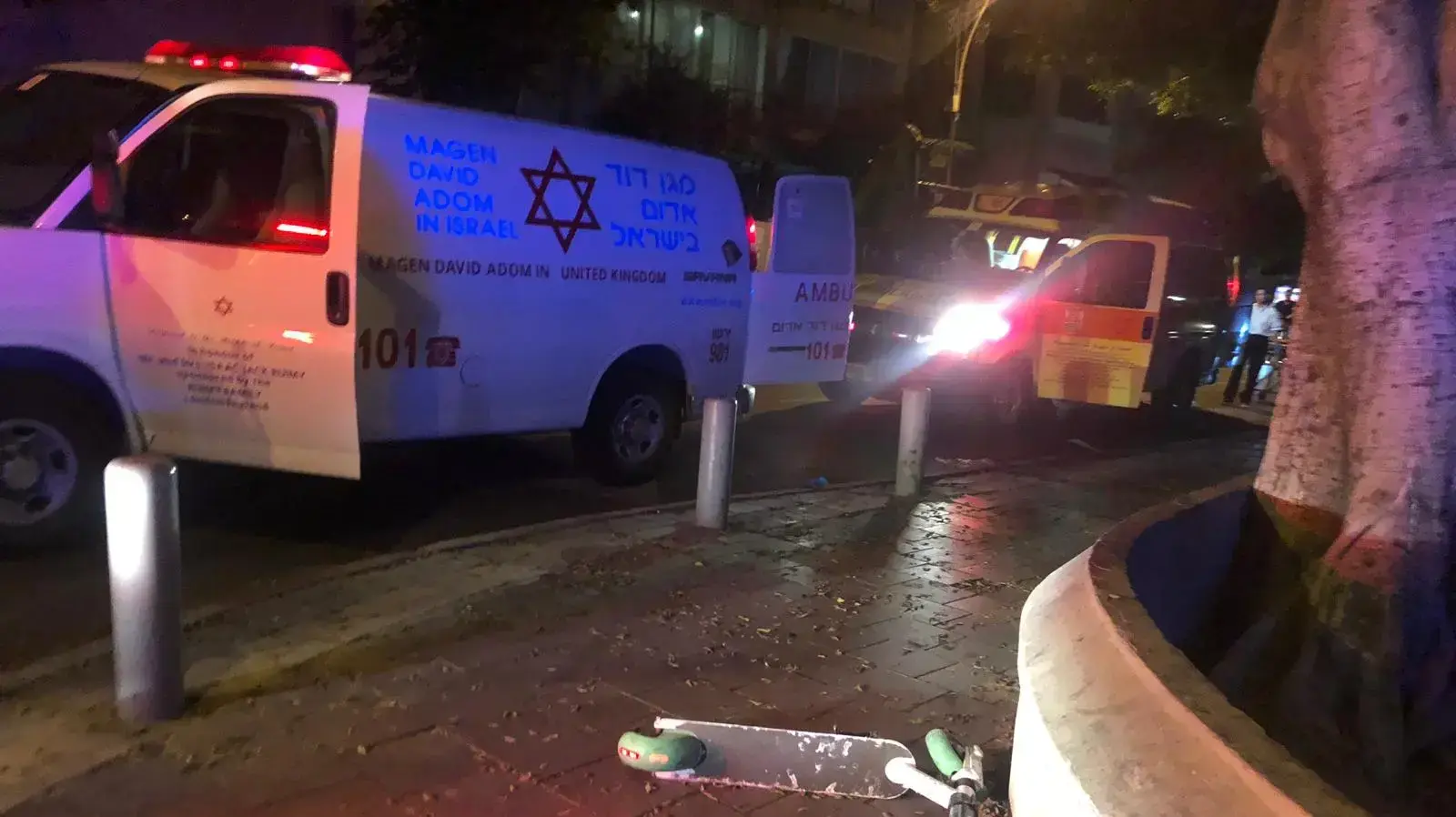 תאונת הקורקינט בתל אביב תאונת הקורקינט בתל אביב