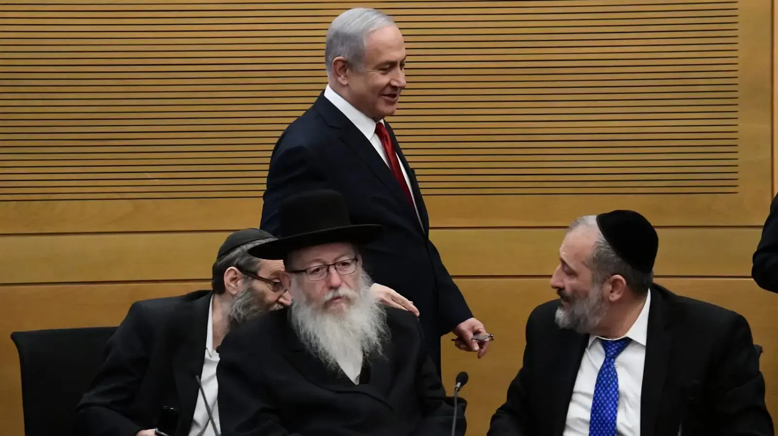 ראש הממשלה בנימין נתניהו בישיבת הבלוק, כנסת, 18 בנובמבר 2019 ראש הממשלה בנימין נתניהו בישיבת הבלוק, כנסת, 18 בנובמבר 2019